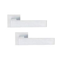 Ручки на розетте RDA Kubic S (WC49-RY49) брашованый матовый хром